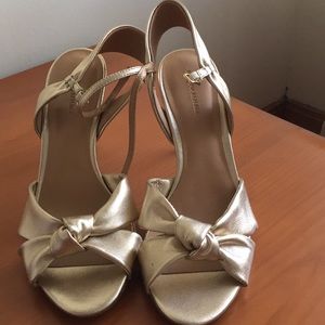 Gold shoes in time for prom